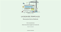 Desktop Screenshot of lagildadeltempo.com